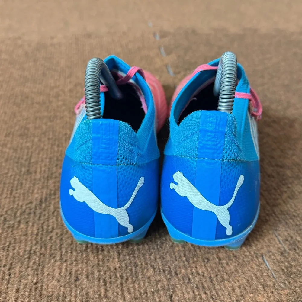 Puma Future Z 1.4 FG/AG Soccer Cleats Pink Blue 107088-01 Mens 7 fast hubba buba